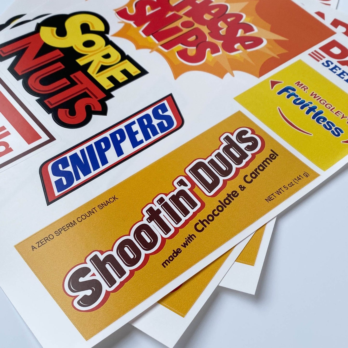 Got The Snip DIY Sticker Sheet